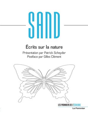 cover image of Écrits sur la nature